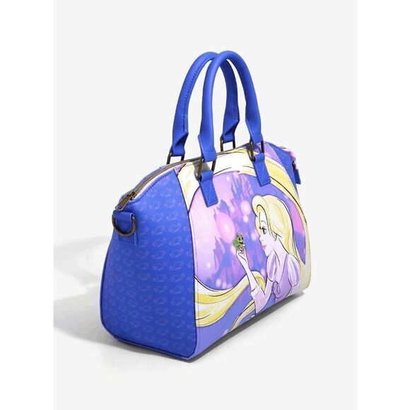 Loungefly Disney Tangled Rapunzel & Pascal Satchel Bag - Picture 2 of 4